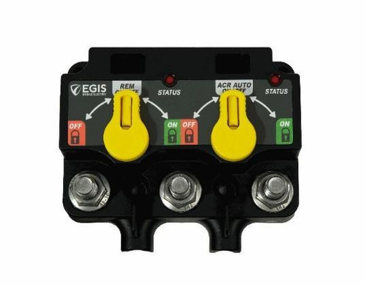 Egis Mobile Electronics EGIS 8520-1350 XD Dual Flex2 Automatic Charging Relay with Knobs 