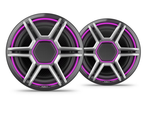 Fusion Electronics Fusion AP-FL88SPG 8.8in LED Apollo Series Speakers Gray Sport Grilles 