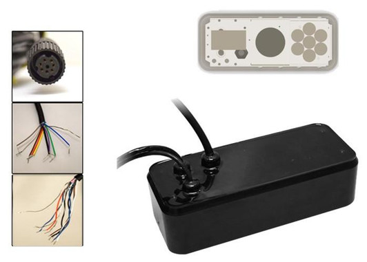  Furuno 165T/275LHW Pocket Mount Combo Wide Beam Transducer for DFF3D 