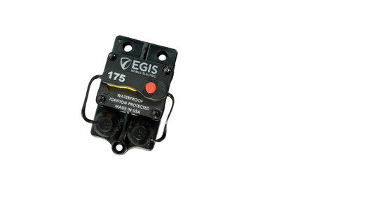 Egis Mobile Electronics EGIS 285-Series 175 Amp Circuit Breaker Surface Mount 