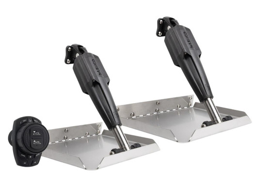 Lenco Marine Lenco 12inx12in Edge Mount Trim Tab Kit 12v With Pro Control Assist 
