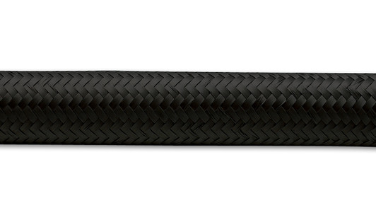 2ft Roll -8 Black Nylon Braided Flex Hose