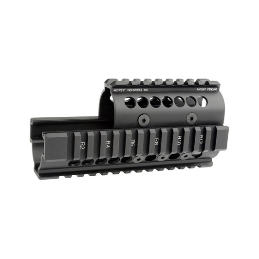 Midwest Industries Midwest Ak47/74 Quad Rail Blk