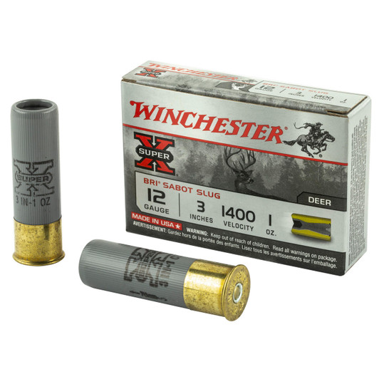 Winchester Ammunition Win Sprx Bri 12ga 3" 1oz Sabot 5/250 