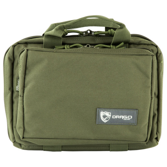  Drago Gear Double Pistol Case Grn 