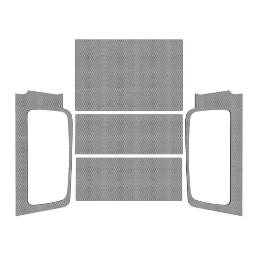 2004-06 Jeep Wrangler LJ Headliner Kit Gray