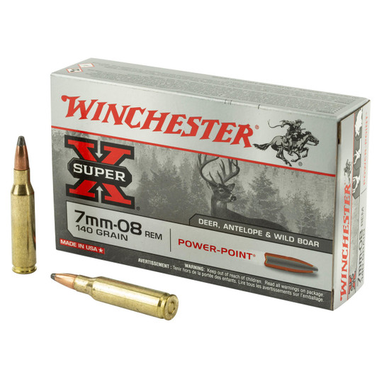 Winchester Ammunition Win Sprx Pwr Pnt 7mm-08 140gr 20/200 