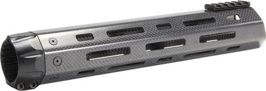 TacStar Tacstar Carbon Fiber Handguard - Ar-15 12 M-lok W/ Sight Rail