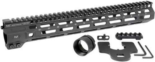 Midwest Industries Mi Handguard Crm M-lok 14 - Combat Rail Fits Ar-15