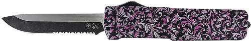 Templar Knife Small Otf Pink - 3 Black Dp Aluminum Handle