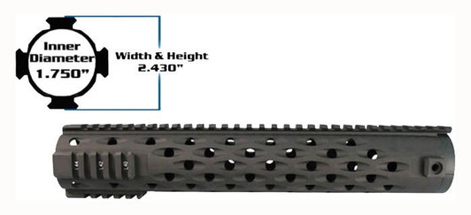 Yankee Hill Machine Yhm Forearm Tj Competition - For Ar-15 Rifle Length