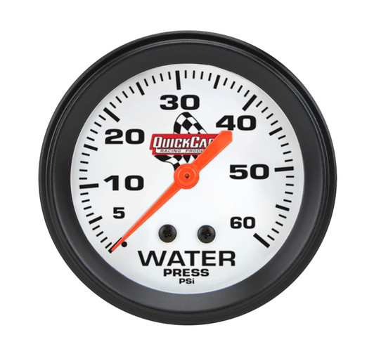QUICKCAR RACING PRODUCTS Water Pressure Gauge 0-60PSI 2-5/8in 