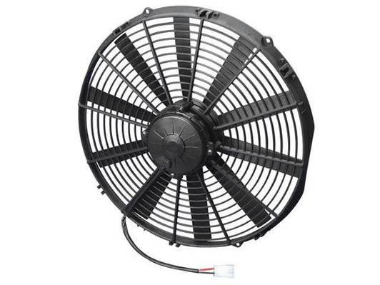 SPAL ADVANCED TECHNOLOGIES 16in Pusher Fan Straight Blade 2036 CFM 