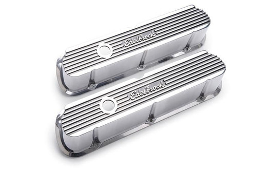 EDELBROCK Valve Cover Kit Elite II Series SBF Tall 