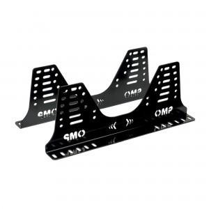 OMP RACING, INC. Seat Brackets Low Mount Steel Black 