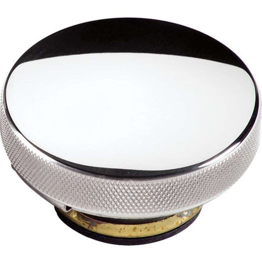 BILLET SPECIALTIES Polished Radiator Cap Plain 16lb. 