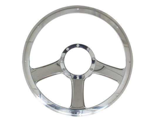 BILLET SPECIALTIES 14in Anthem Steering Wheel Half Wrap 