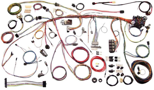 AMERICAN AUTOWIRE 70 Mustang Wiring Harnes 