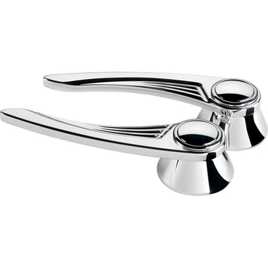 BILLET SPECIALTIES Door Handles Ball Milled GM/Ford 1949-Up 