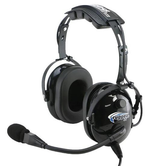 RUGGED RADIOS Headset General Aviation Student Pilot 
