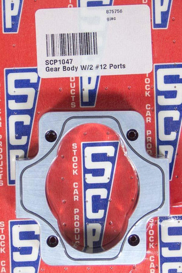 STOCK CAR PROD-OIL PUMPS Gear Body W/2 #12 Ports 1.450 