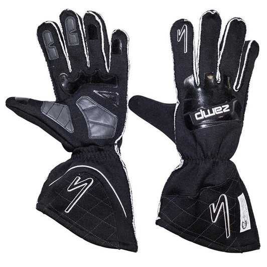 ZAMP Gloves ZR-50 Black X-Lrg Lrg Multi-Layer SFI3.3/5 