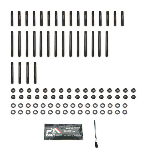 POINT ONE SBC 12Pt Head Stud Kit Use w/23-Degree Heads 