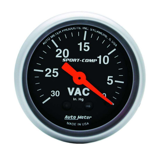 AUTOMETER Mini-Sport Comp Vacuum 3 