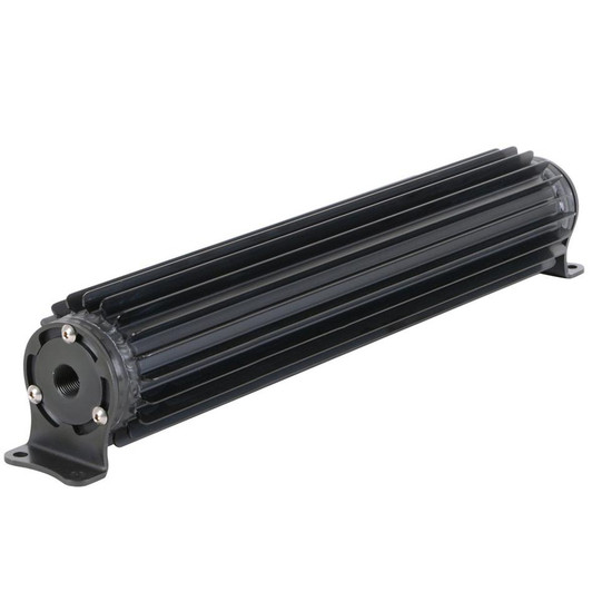 DERALE Single-Pass Heat Sink Co oler  24in Black Anodize 