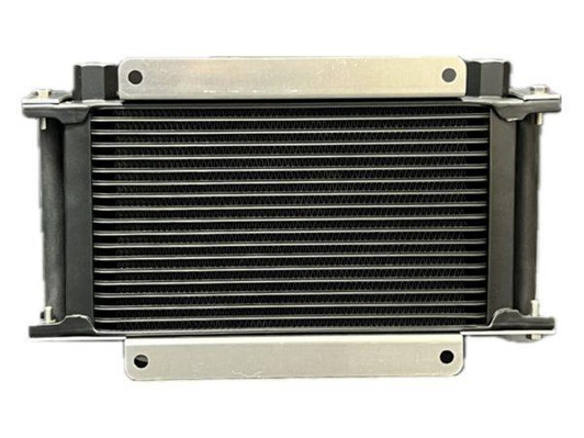 FLUIDYNE PERFORMANCE Oil Cooler Stacked Plate 10in x 10.75in x 2in 