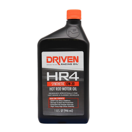 DRIVEN RACING OIL HR4 10w30 Synthetic Oil 1 Qt Bottle 