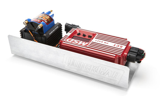 QUICKCAR RACING PRODUCTS MSD 6CT Box/Coil/ Mounting Plate Kit 