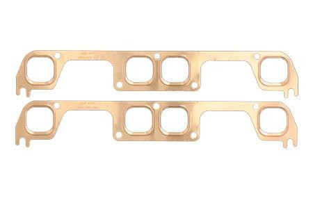 SCE GASKETS SBC Copper Exhaust Gskts for Brodix S/P 