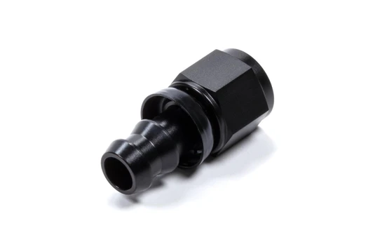 TRIPLE X RACE COMPONENTS #6 Straight Hose End Push Lock 
