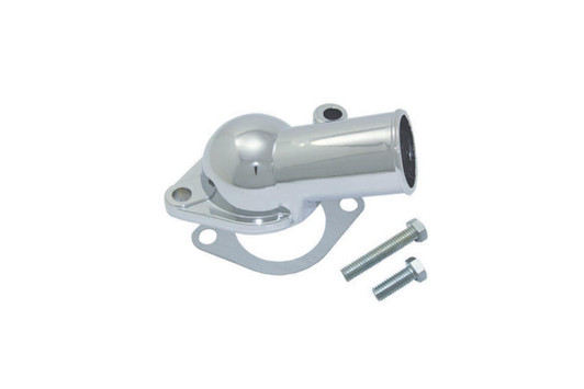 SPECIALTY PRODUCTS COMPANY Water Neck Chrome Chevy Angle O-Ring Style 
