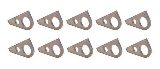 ALLSTAR PERFORMANCE Tie Down Chassis Rings 10pk 