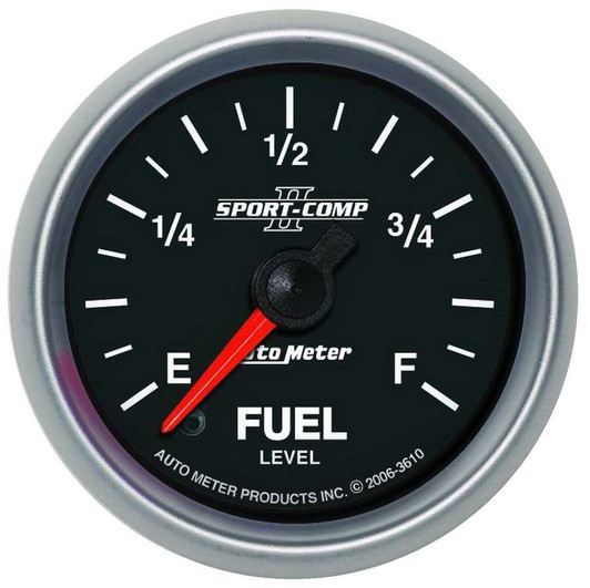 AUTOMETER 2-1/16in S/C II Fuel Level Gauge 