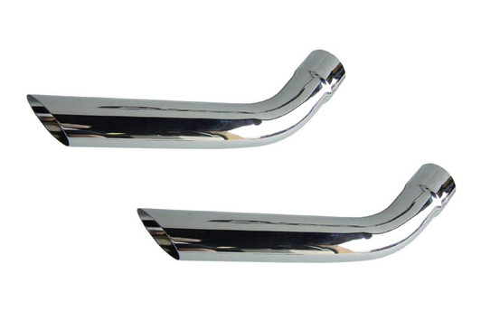 PYPES PERFORMANCE EXHAUST Exhaust Tips Slip Fit 2.5in Pair (Short) 
