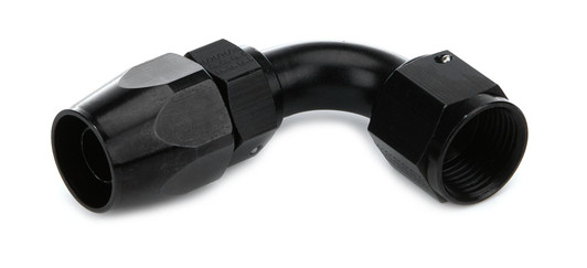 FRAGOLA Hose Fitting #10 90 Deg Black 
