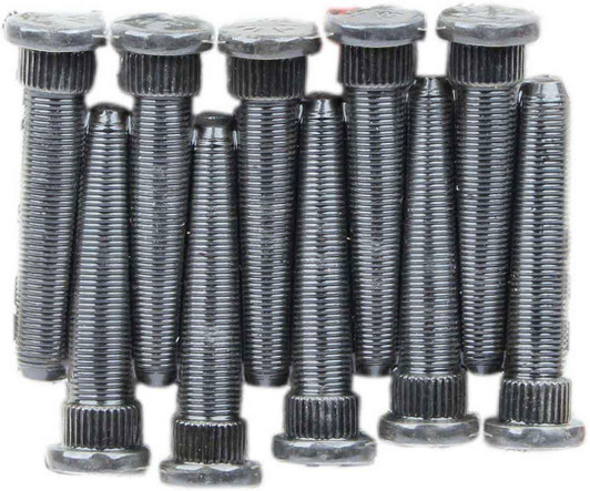 MOSER ENGINEERING Wheel Stud Kit (10) 1/2-20 x 3 w/.625 Knurl 
