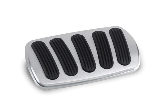 LOKAR 62-67 Nova Billet Brake Pad w/Rubber 