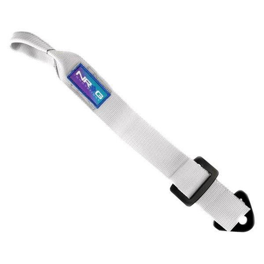 NRG INNOVATION Tow Strap Universal w/ Loop Gray 
