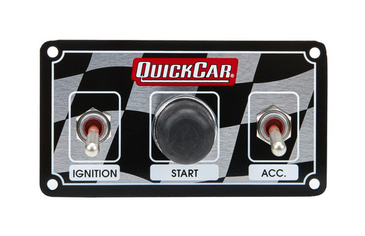 QUICKCAR RACING PRODUCTS Ignition Panel Single 
