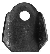 U-B MACHINE Chassis Tab .25 Hole .083 Thick 