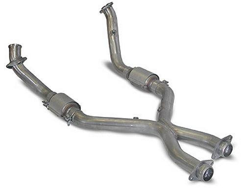 SLP PERFORMANCE Crossover Pipe PowerFlo Full Assm 05-09 Mustang 
