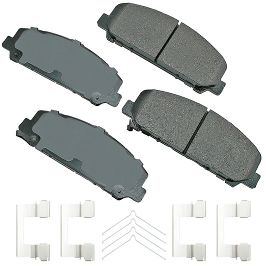 AKEBONO BRAKE CORPORATION Brake Pad Front Infiniti QX56 06-13 QX8 06-13 