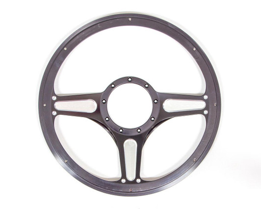 BILLET SPECIALTIES Street Lite Steering Wheel Black 