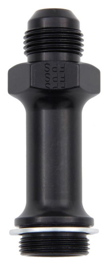 FRAGOLA Carb Adapter Fitting #8 x 7/8-20 3in Long Blk 