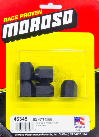 MOROSO 12mmx1.5 Lug Nuts (5pk) 
