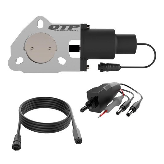 QUICK TIME PERFORMANCE 2.50 Inch Electric E xhaust Cutout Valve 